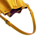 Louis Vuitton Petit Noe Epi Leather Shoulder Bag Tote Tassili Yellow — view 4
