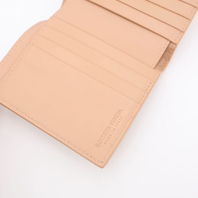 Bottega Veneta Small Fold Zipper Wallet — view 7
