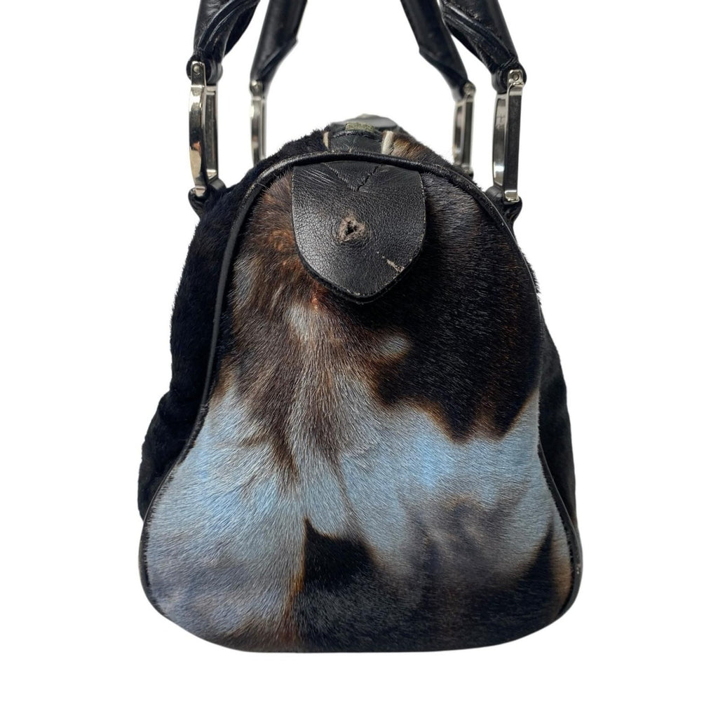 Dior Calf Hair Mini Boston Bag — view 4