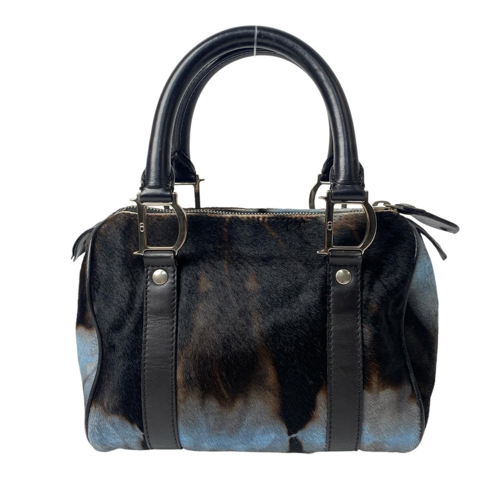 Dior Calf Hair Mini Boston Bag