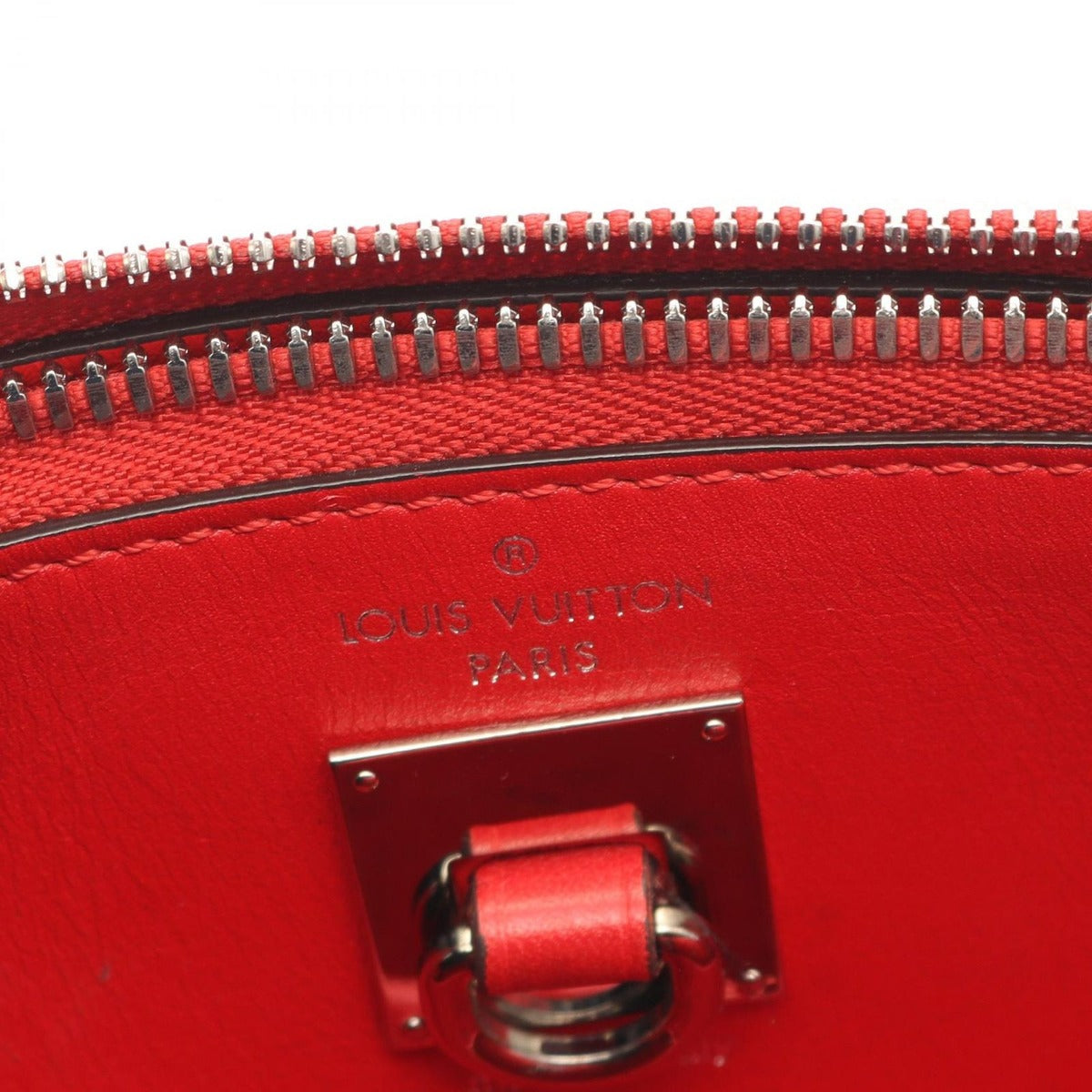 Louis Vuitton Handbag City Steamer PM Rouge Leather Red — view 4