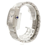 Cartier Tank Francaise MM Silver Dial Watch Boys — view 2