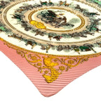 Hermes Scarf Silk Pleats la Promenade de Longchamps Walk to Long Chien Pink — view 5