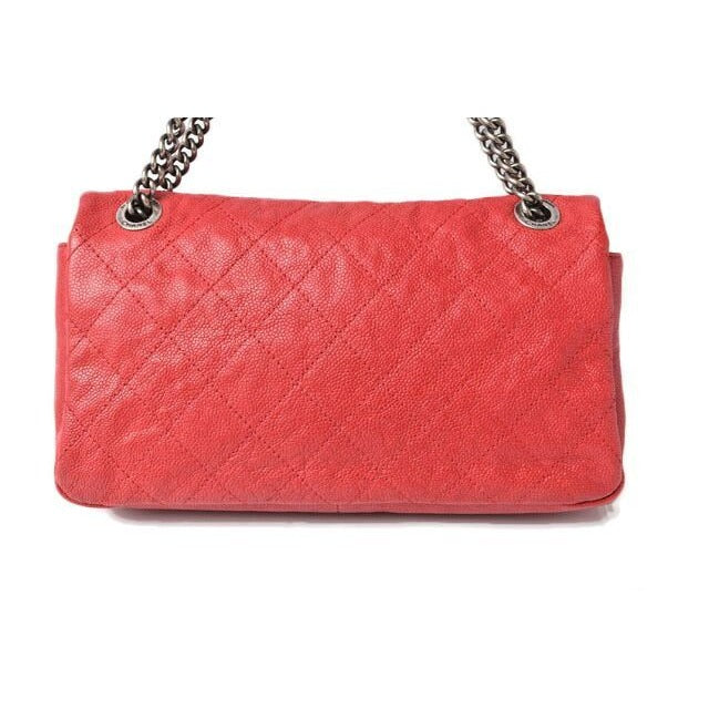 Chanel Chain Shoulder Bag Caviar Leather Quilted Stitching — view 5