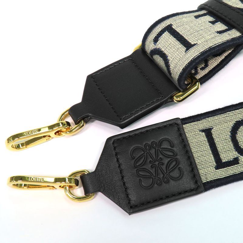 Loewe Anagram Shoulder Strap C073 T87 X01 Navy Black Gdhardware Bag — view 5