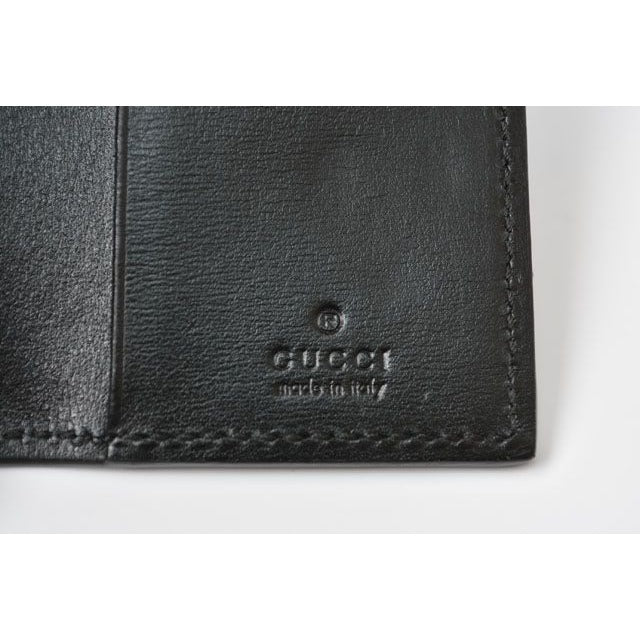 Gucci Key Case Holder 6-stacks Petit Marmont Black Matte Silver — view 5