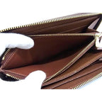 Louis Vuitton Wallet Monogram Zippy Brown Leather — view 5