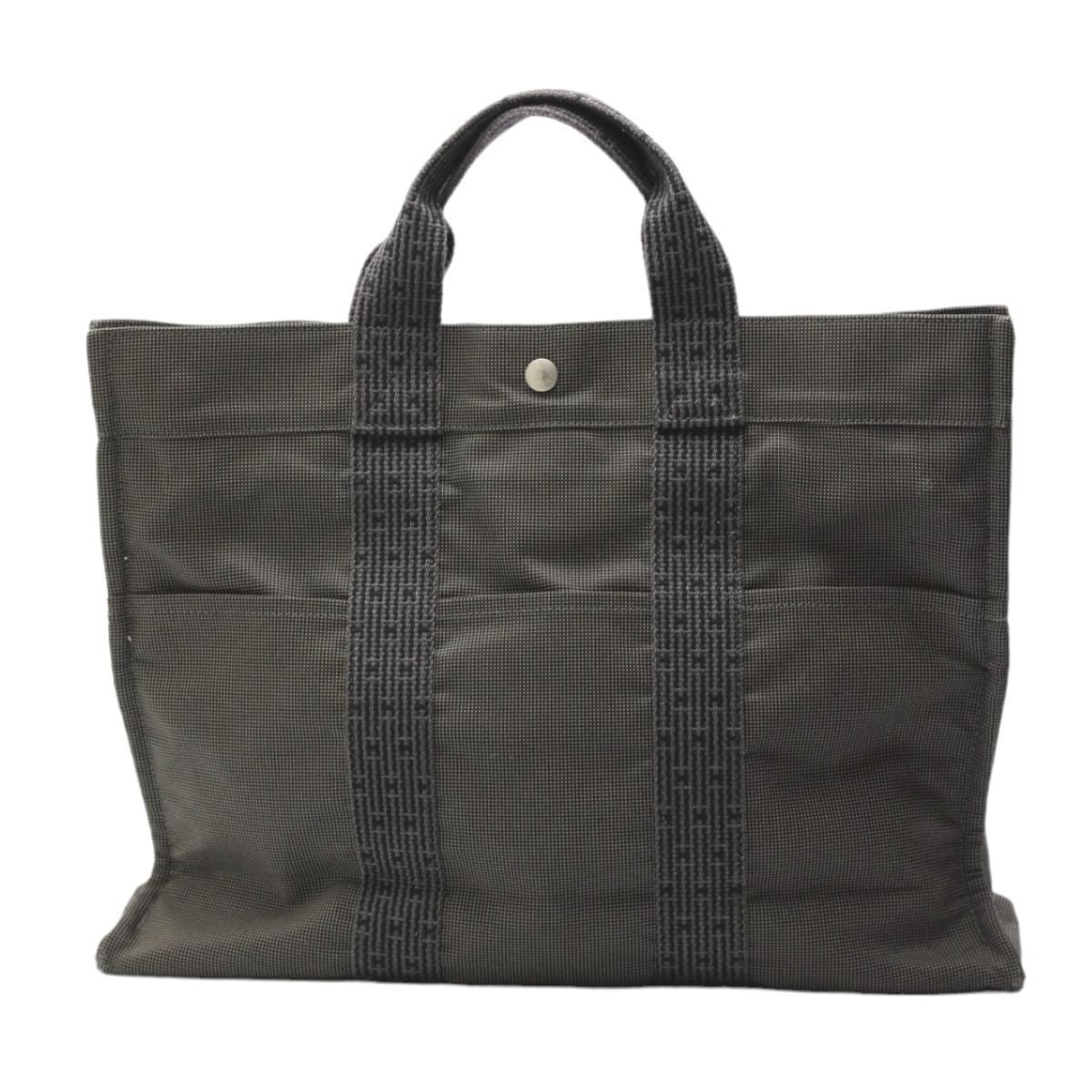Hermes Tote MM Bag Yale Line Gray — view 2