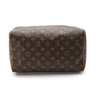 Louis Vuitton Speedy 30 Bag Handbag Mini Boston Brown Padlock Key — view 6