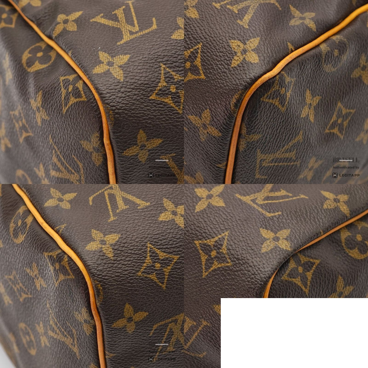 Louis Vuitton Speedy 30 Bag Handbag Mini Boston Brown Padlock Key — view 7