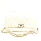 Chanel 19 Shoulder Bag Large Lambskin Purse