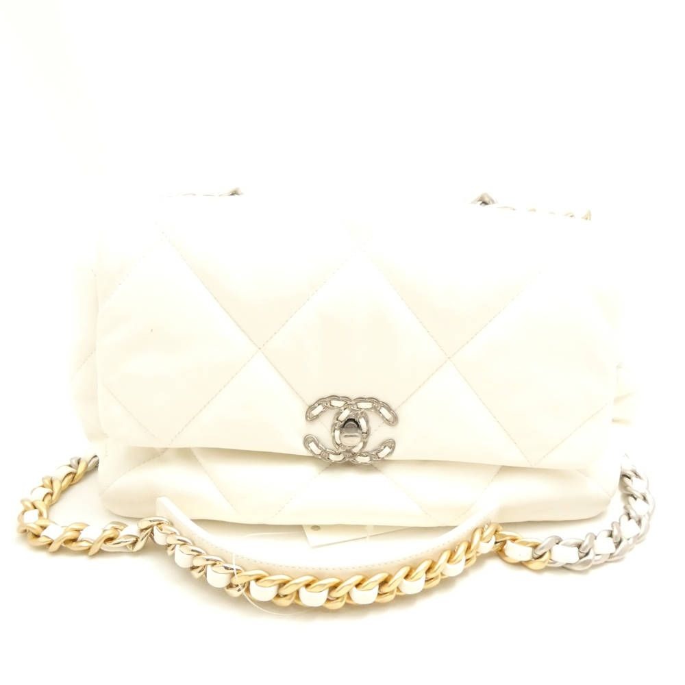 Chanel 19 Shoulder Bag Large Lambskin Purse