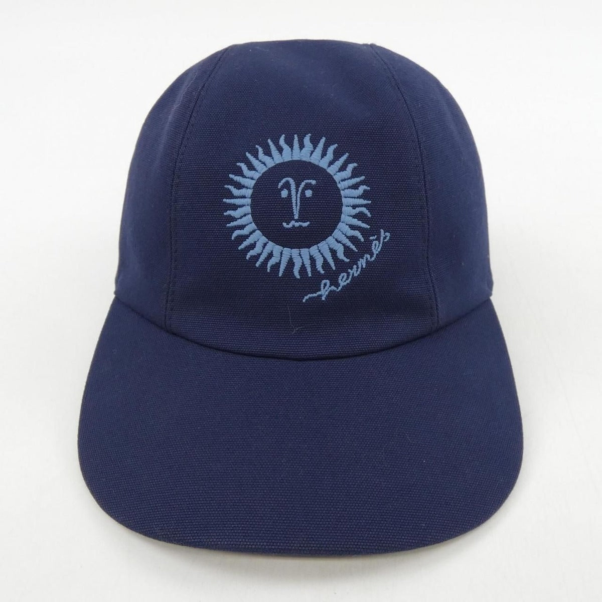 Hermes Cap Navy 57 — view 2