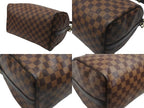 Louis Vuitton Handbag Speedy Bandouliere 30 Brown Damier Canvas Gold — view 8