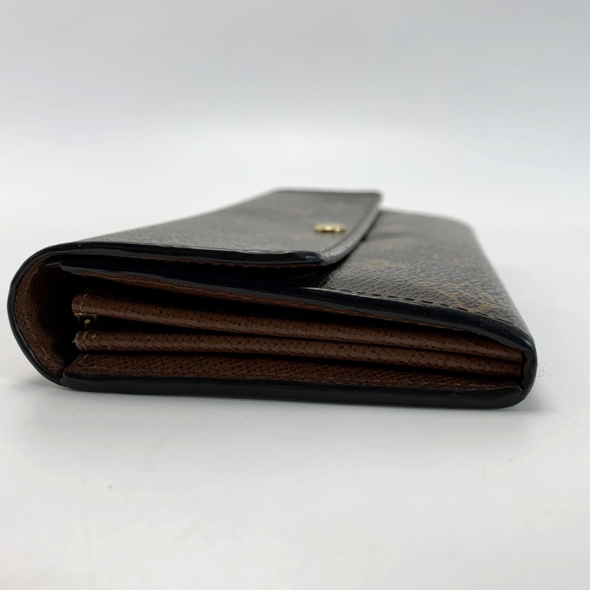 Louis Vuitton Monogram Portefeuille Sarah Bifold Wallet Leather — view 3