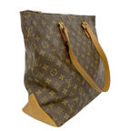 Louis Vuitton Tote Monogram Cabas Mezzo Brown — view 2