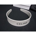 Celine Headband Hair White