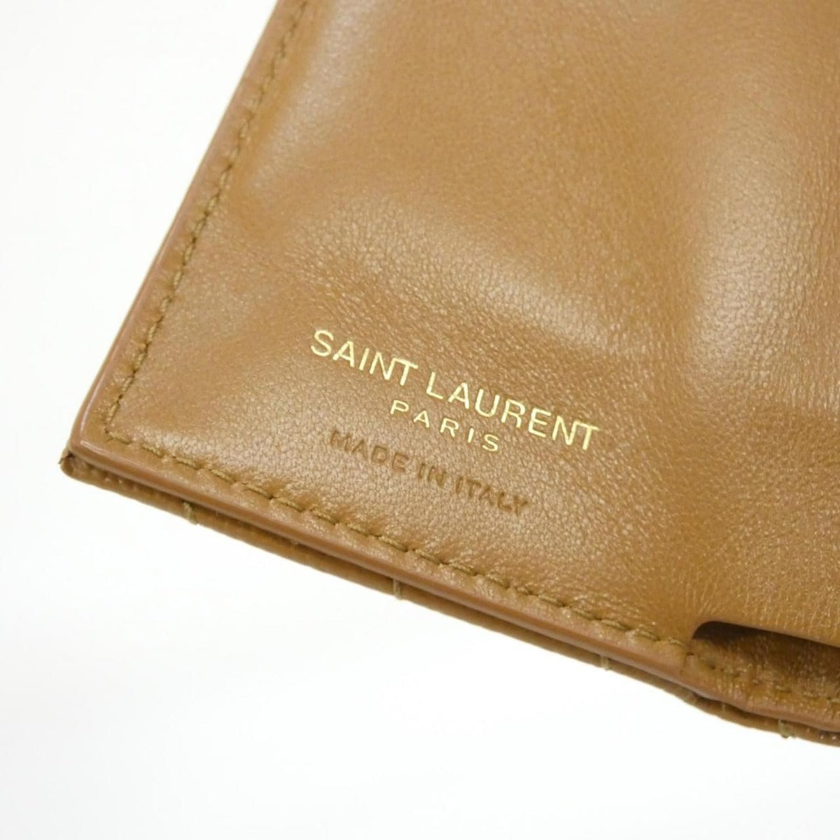 Saint Laurent Wallet Gold — view 6