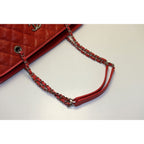 Chanel Caviar Leather Quilted Chain Shoulder Bag — view 6