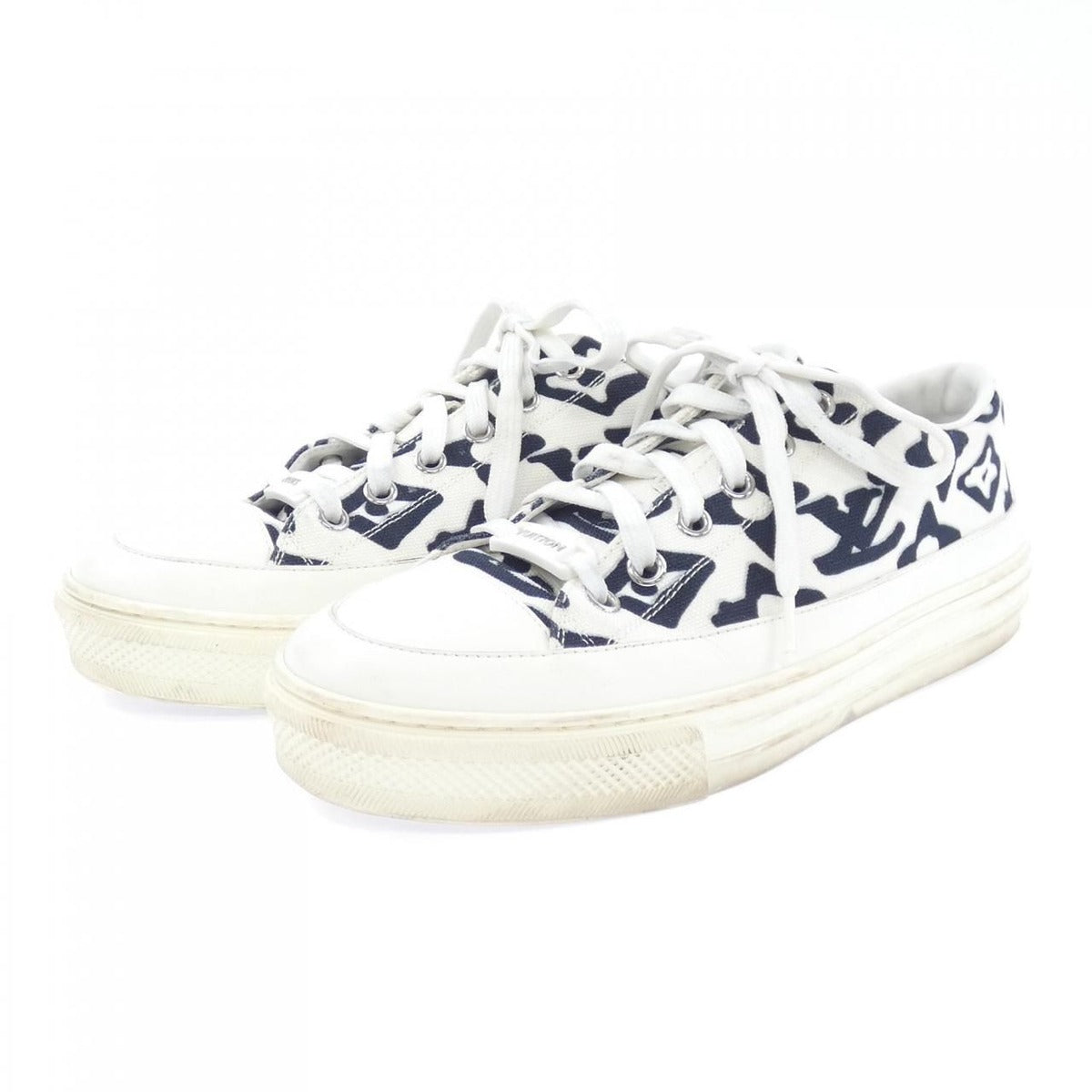 Louis Vuitton Urs Fischer Sneakers White Black — view 3