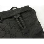 Gucci GG Canvas Backpack Black — view 6