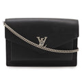 Louis Vuitton Pochette Locksmith Chain Clutch 2-Way Shoulder Bag