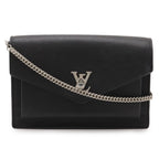 Louis Vuitton Pochette Locksmith Chain Clutch 2-Way Shoulder Bag