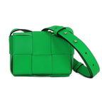 Bottega Veneta Intrecciato Candy Cassette Shoulder Bag Leather Paraquito