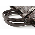 Bottega Veneta A4 Size Tote Bag Intrecciato Leather Dark — view 6