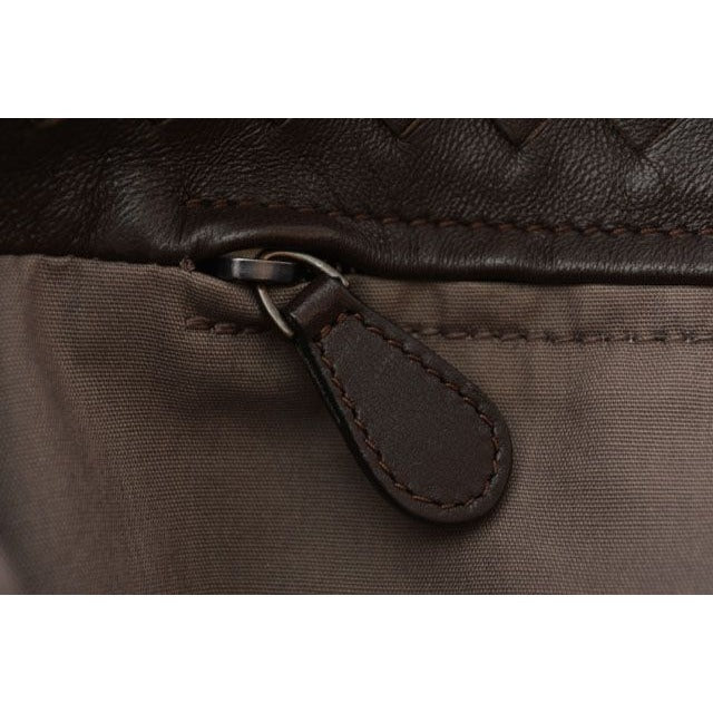 Bottega Veneta A4 Size Tote Bag Intrecciato Leather Dark — view 9