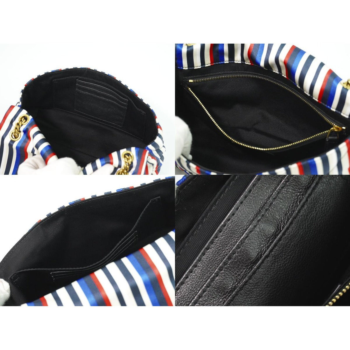 Saint Laurent Jamie Chain Shoulder Bag Silk — view 8