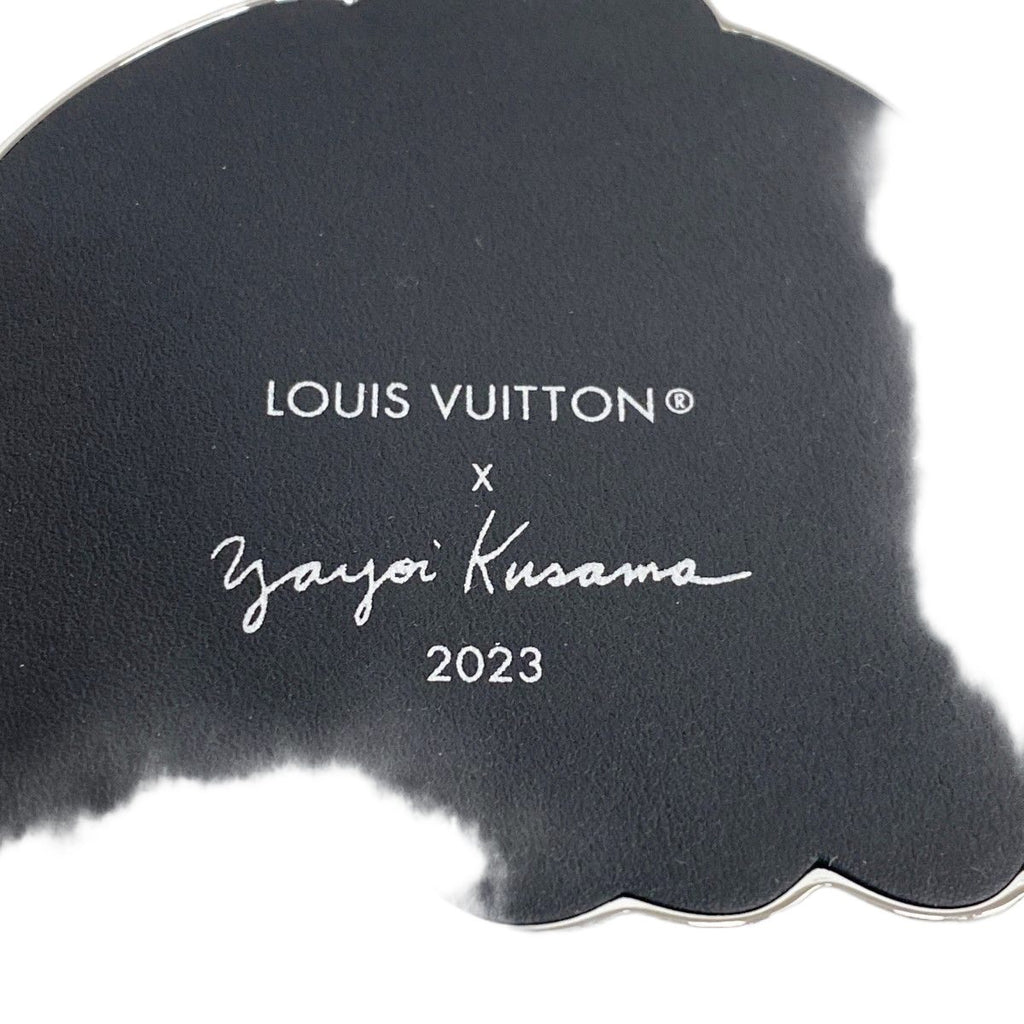 Louis Vuitton Key Holder Charm Porte Cles Pumpkin Yellow Yayoi Kusama Collaborat — view 2