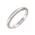 Tiffany & Co Milgray Ring Pt Platinum Together Milgrain