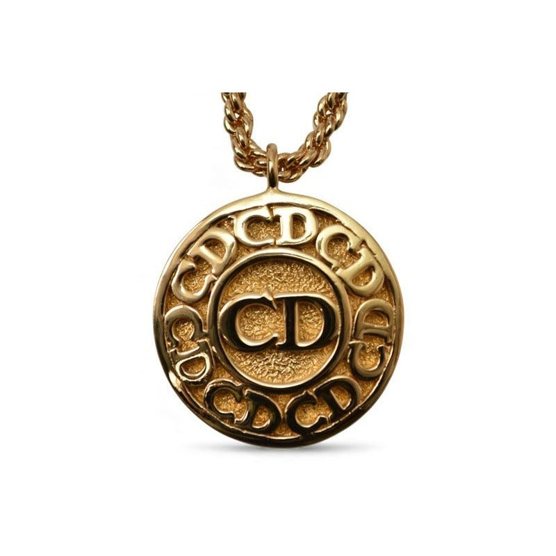 Christian Dior Necklace Vintage CD Logo