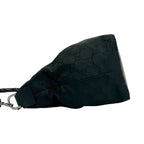 Gucci GG Canvas Bamboo Leather Shoulder Bag Semi Black — view 5