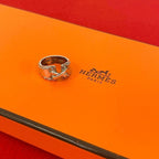Hermes Mexico Ring Silver 925 No 9 Accessories Small Items — view 3