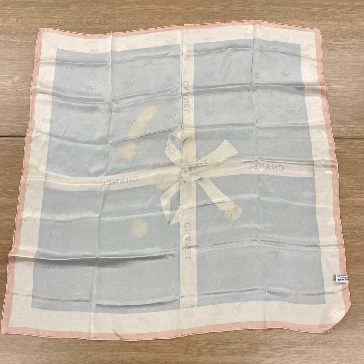 Chanel Scarf Silk Ribbon Bandana — view 2