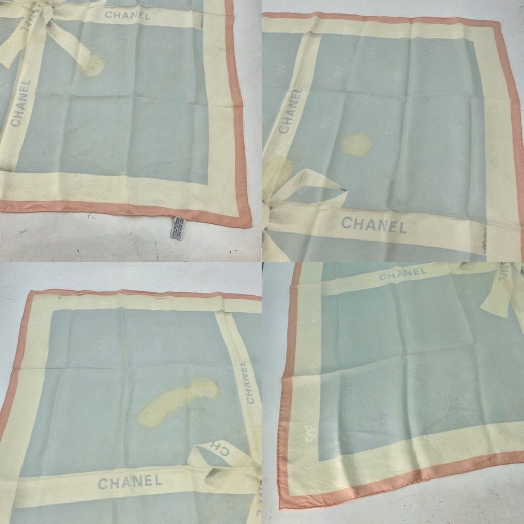 Chanel Scarf Silk Ribbon Bandana — view 3