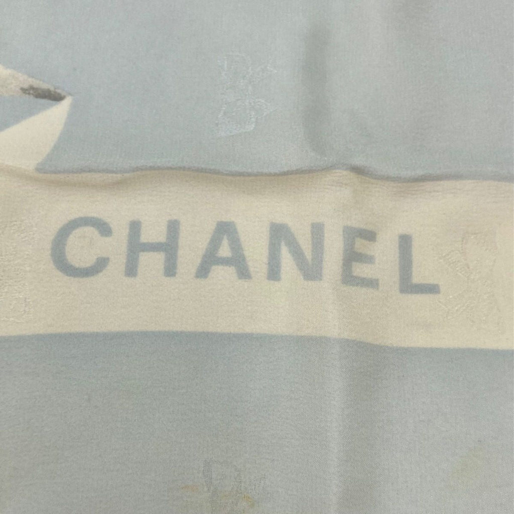 Chanel Scarf Silk Ribbon Bandana — view 5