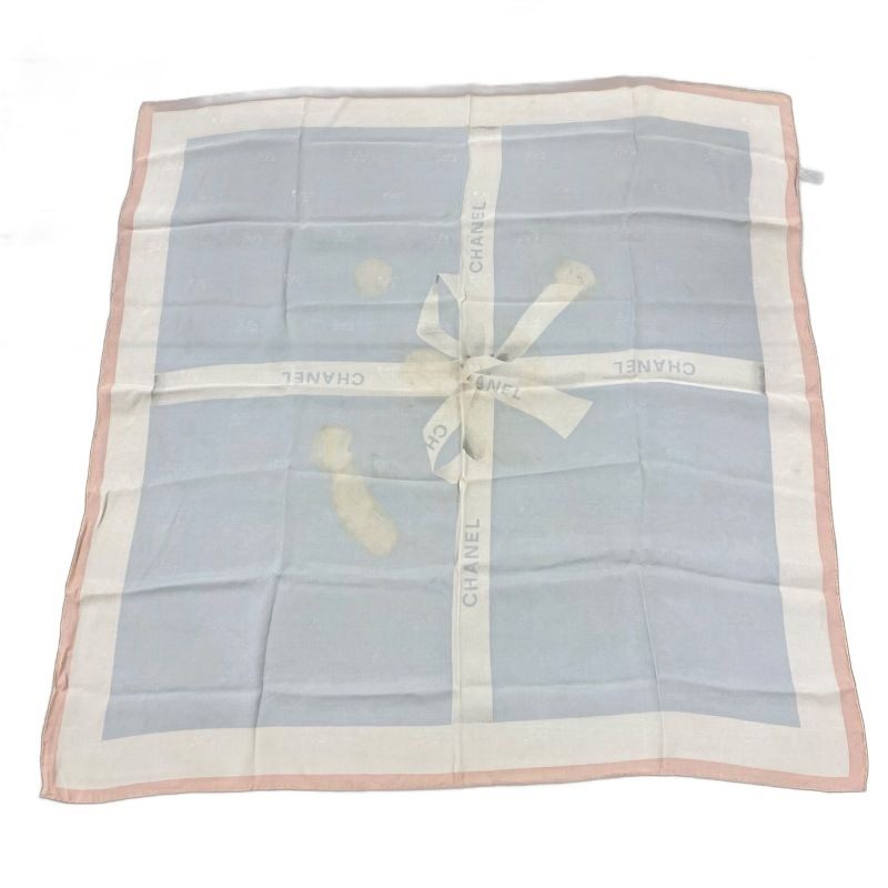 Chanel Scarf Silk Ribbon Bandana