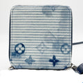 Louis Vuitton Wallet Zippy Compact Blue Monogram Water Color
