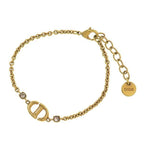 Dior Christian CD Navy Bracelet