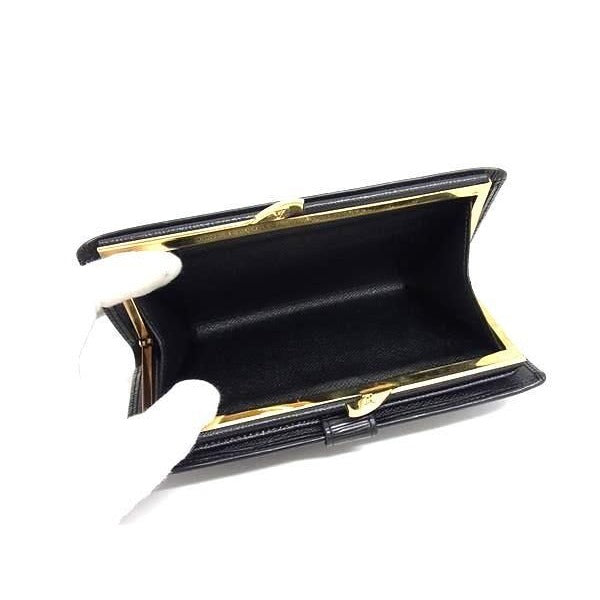 Louis Vuitton Long Wallet Epi Continental Viennese Black Leather — view 6