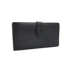 Louis Vuitton Long Wallet Epi Continental Viennese Black Leather