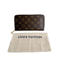 Louis Vuitton Monogram Zippy Long Wallet Zip Around