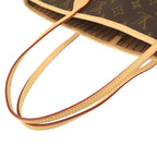 Louis Vuitton Current New Shape Neverfull MM Monogram Rose Beige Tote — view 5