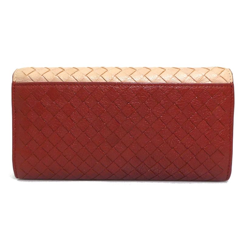 Bottega Veneta Long Wallet in Intrecciato — view 2