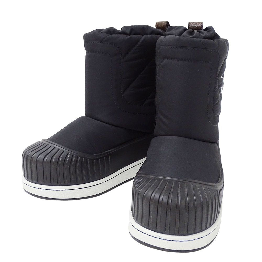 Louis Vuitton Boots Nylon Polar Line Short Black 36