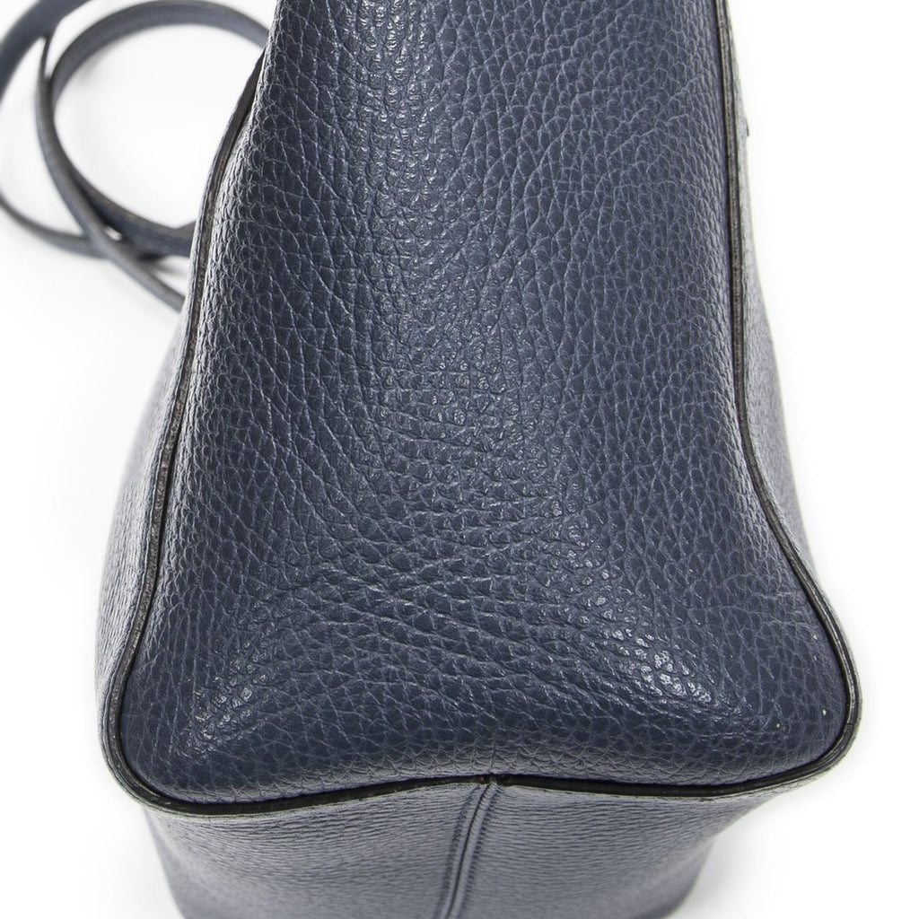 Gucci Mini Swing Tot Blue Grain Leather AB — view 7