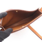 Hermes Shoulder Bag Perspective Cavalier 21 Gold Leather Brown — view 3